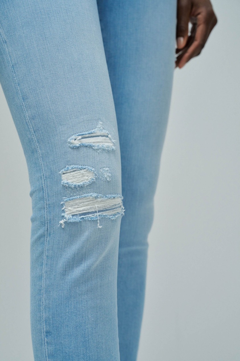 WONDER PUSH UP CROPPED SKINNY JEANS