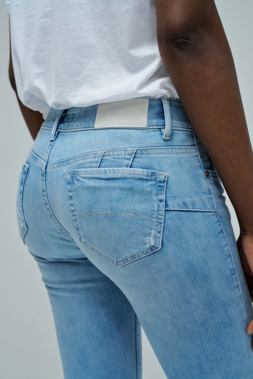 WONDER PUSH UP CROPPED SKINNY JEANS