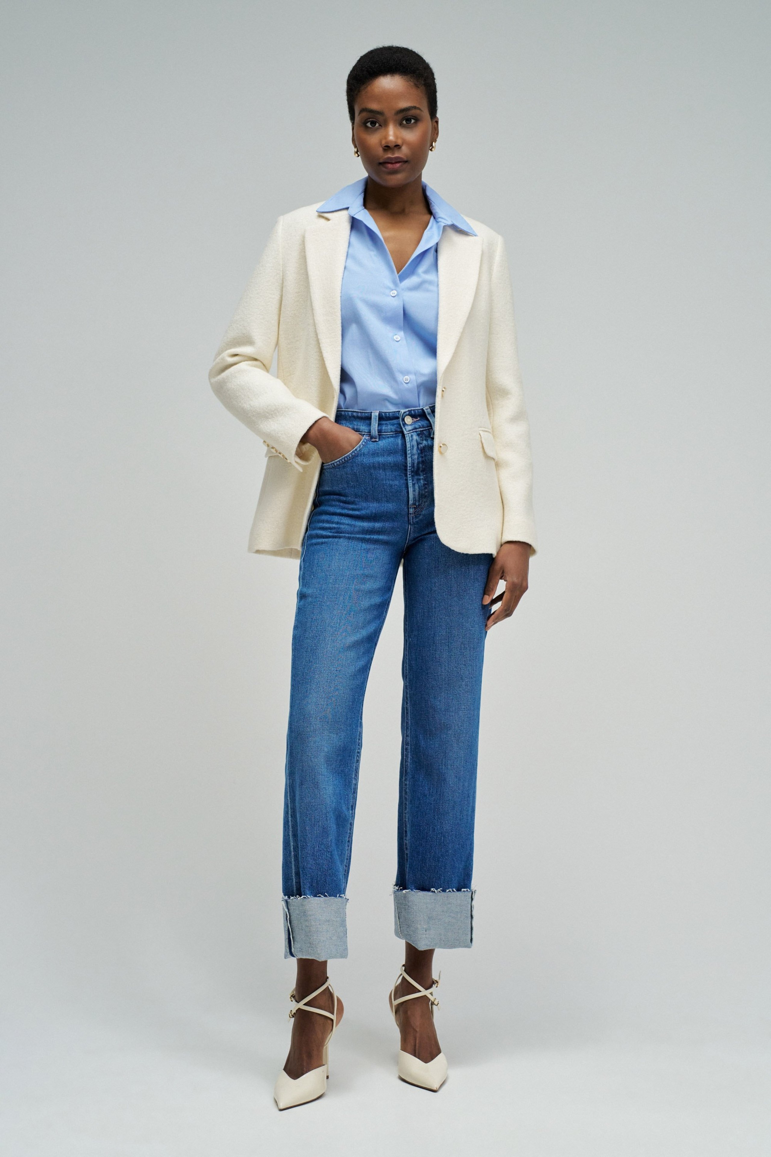 FAITH PUSH IN STRAIGHT JEANS