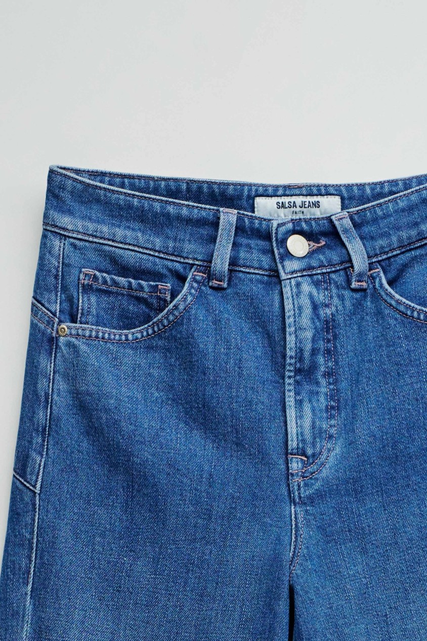 FAITH PUSH IN STRAIGHT JEANS