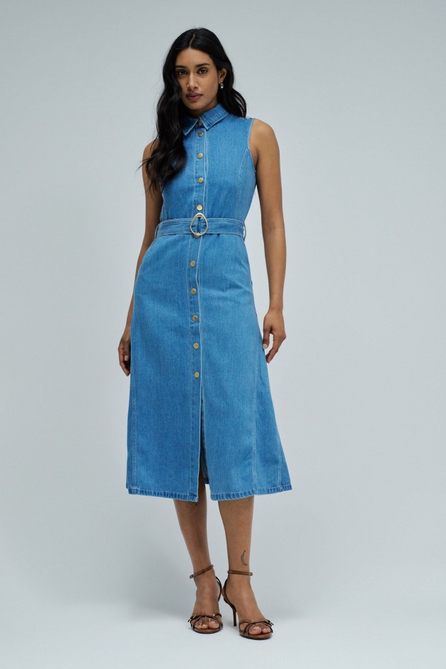 ROBE EN LIGHTDENIM
