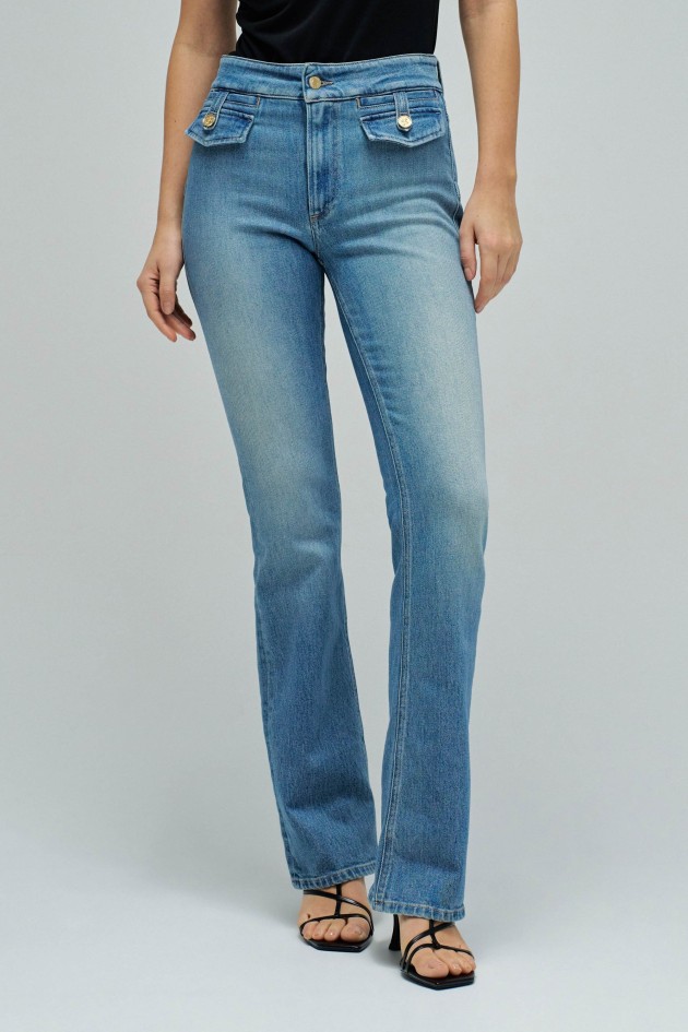 DESTINY PUSH UP BOOTCUT JEANS