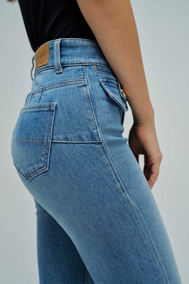 DESTINY PUSH UP BOOTCUT JEANS