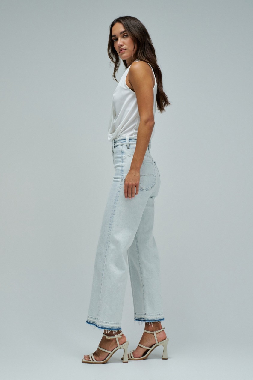 VAQUEROS FAITH PUSH IN CROPPED STRAIGHT