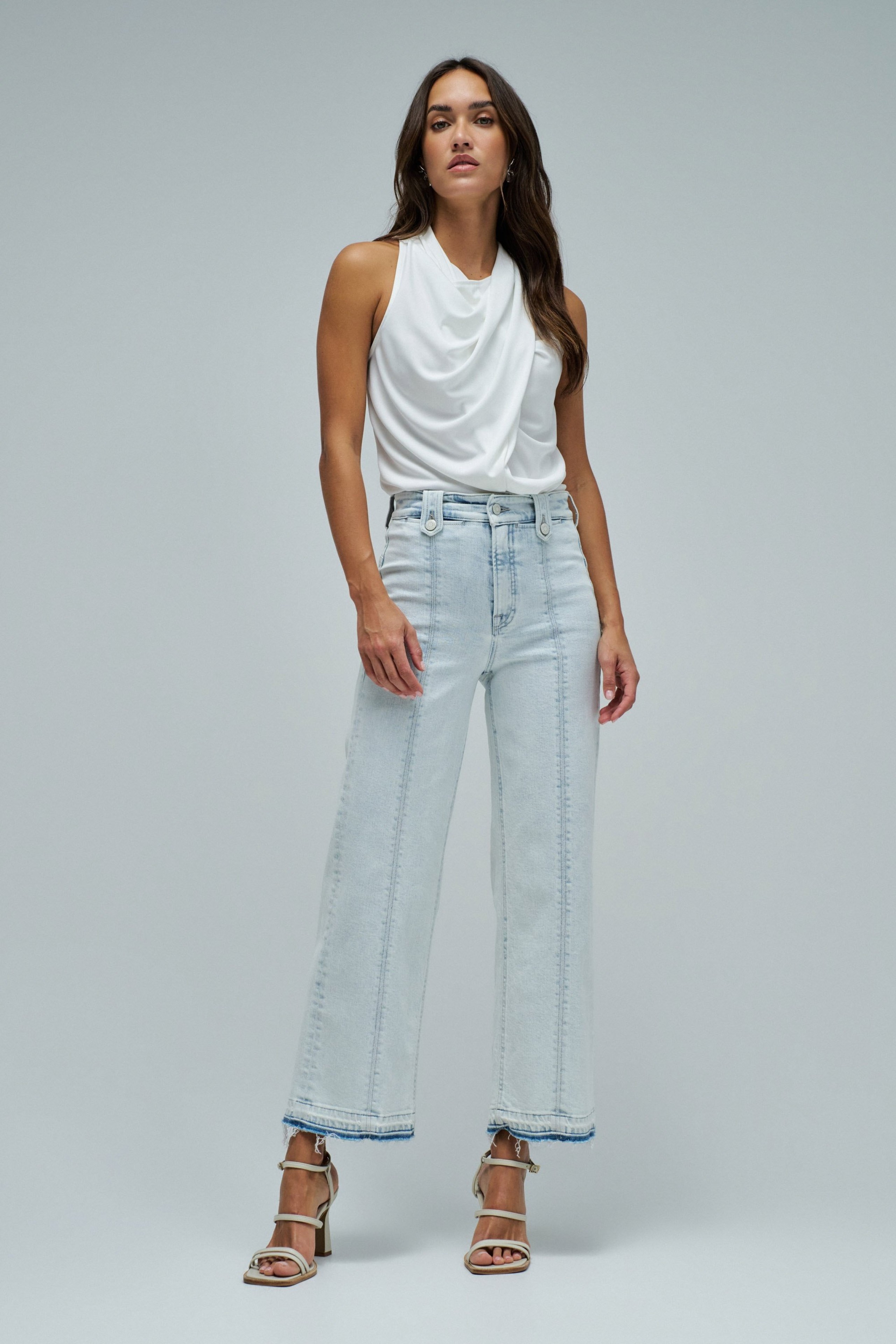 VAQUEROS FAITH PUSH IN CROPPED STRAIGHT