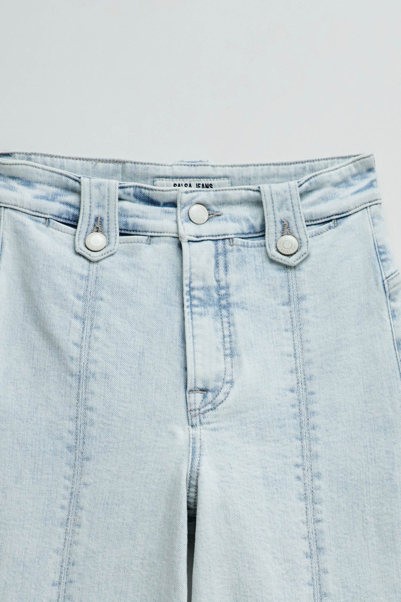 VAQUEROS FAITH PUSH IN CROPPED STRAIGHT