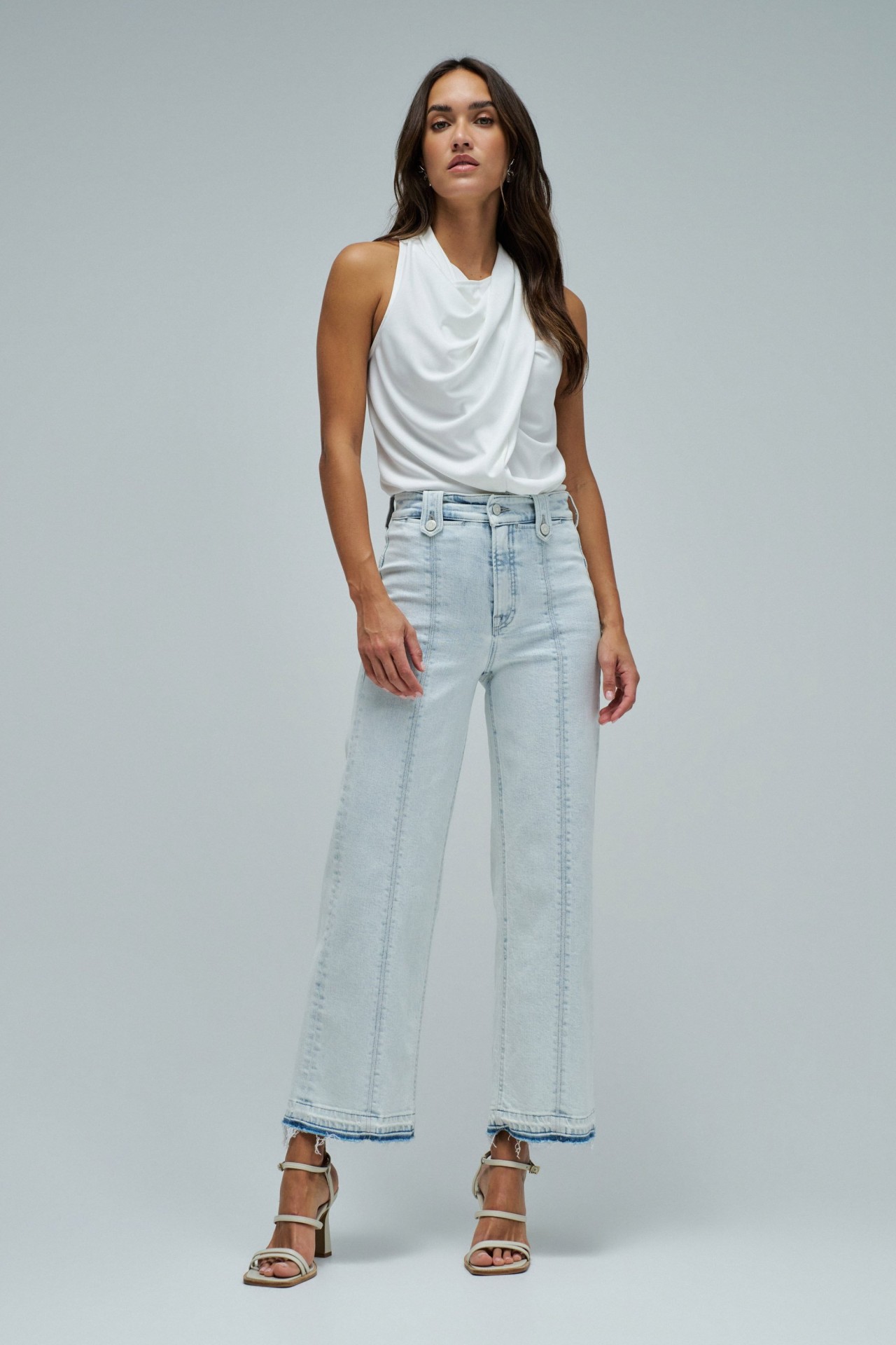 VAQUEROS FAITH PUSH IN CROPPED STRAIGHT