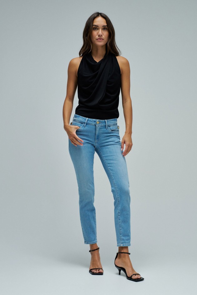 WONDER PUSH UP CROPPED SKINNY JEANS