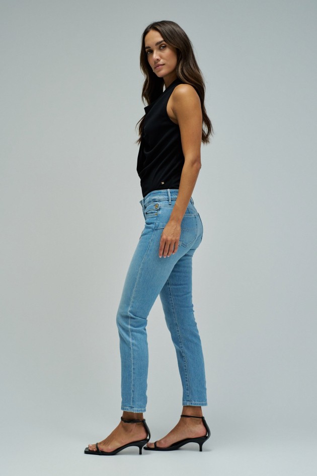 WONDER PUSH UP CROPPED SKINNY JEANS