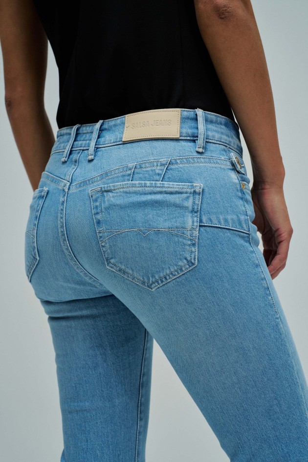 WONDER PUSH UP CROPPED SKINNY JEANS