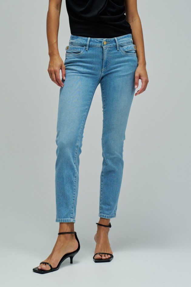 WONDER PUSH UP CROPPED SKINNY JEANS