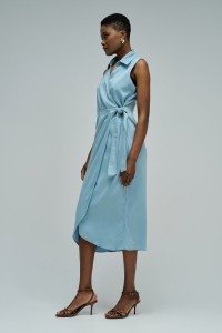 KLEID AUSLIGHTDENIM
