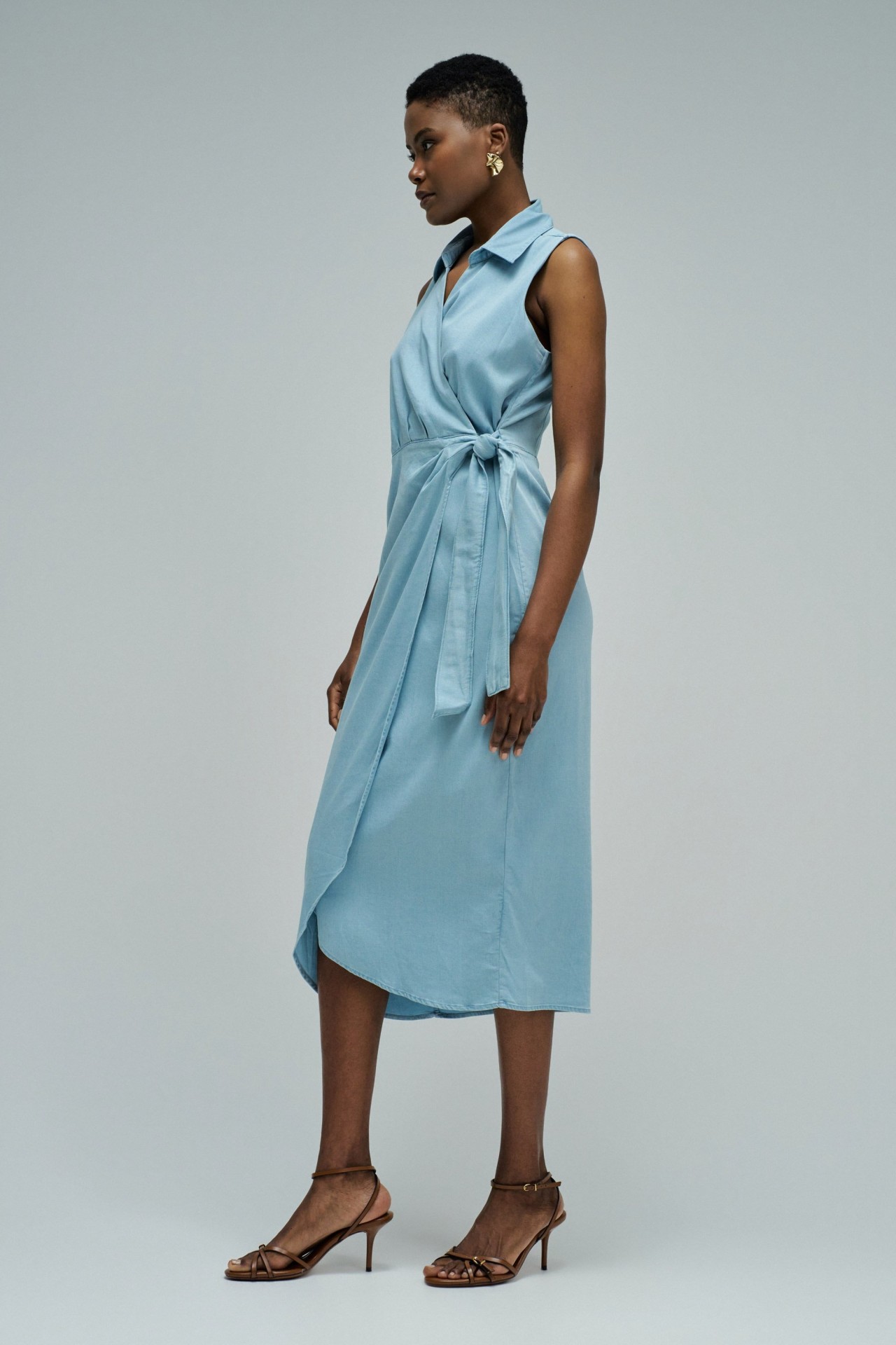 KLEID AUSLIGHTDENIM