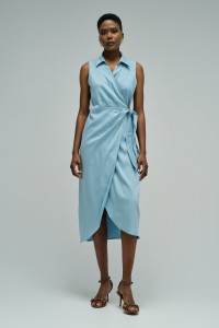 KLEID AUSLIGHTDENIM