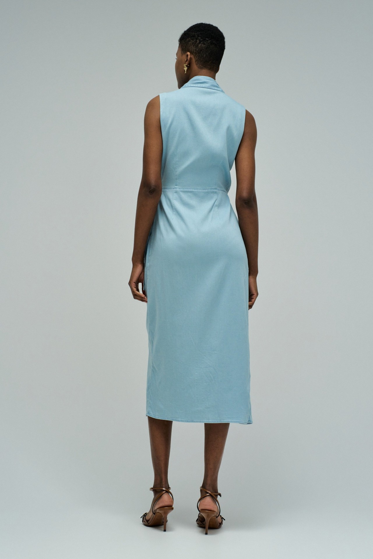 KLEID AUSLIGHTDENIM