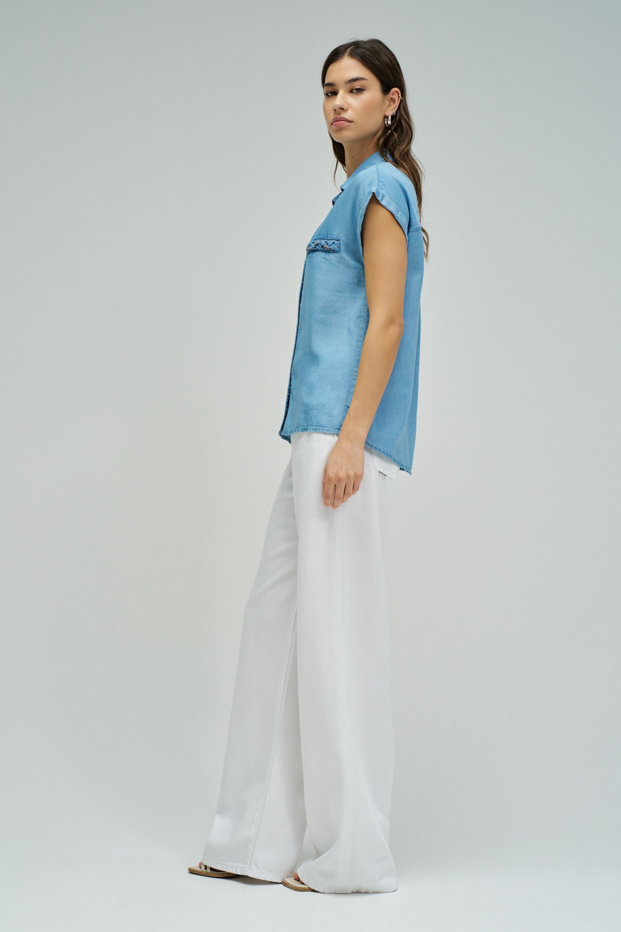 SHIRT IN LIGHTDENIM