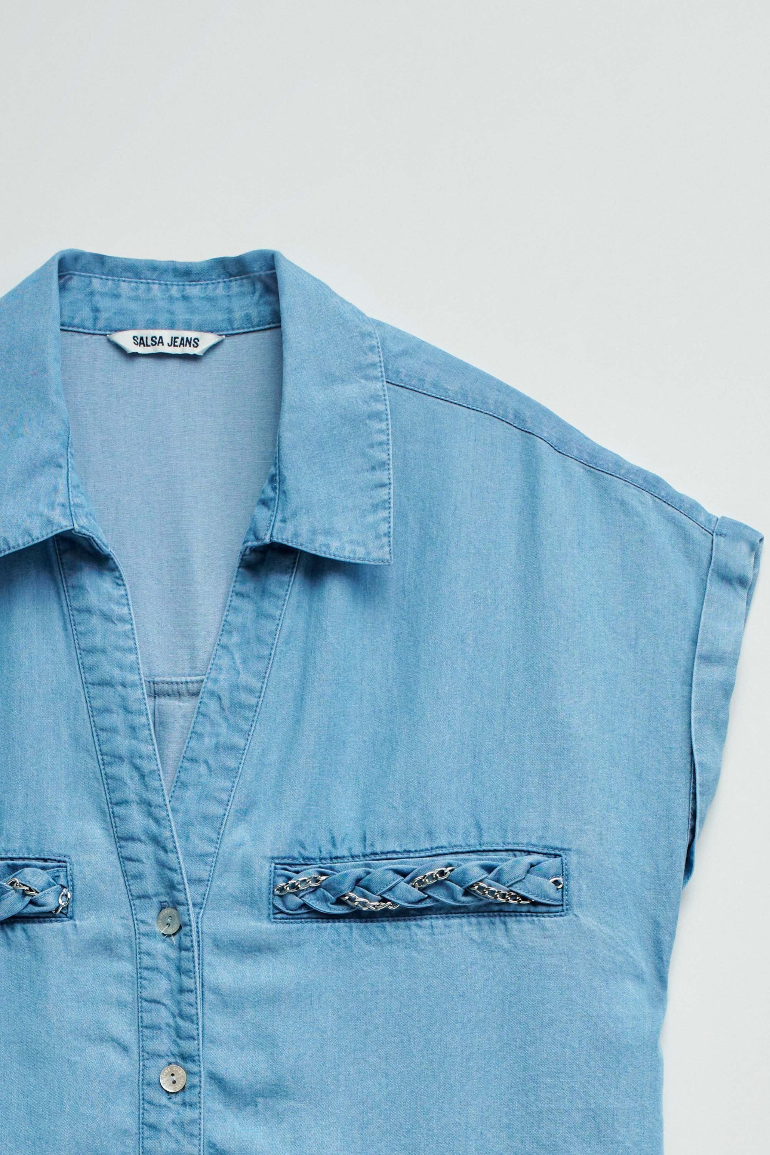 SHIRT IN LIGHTDENIM