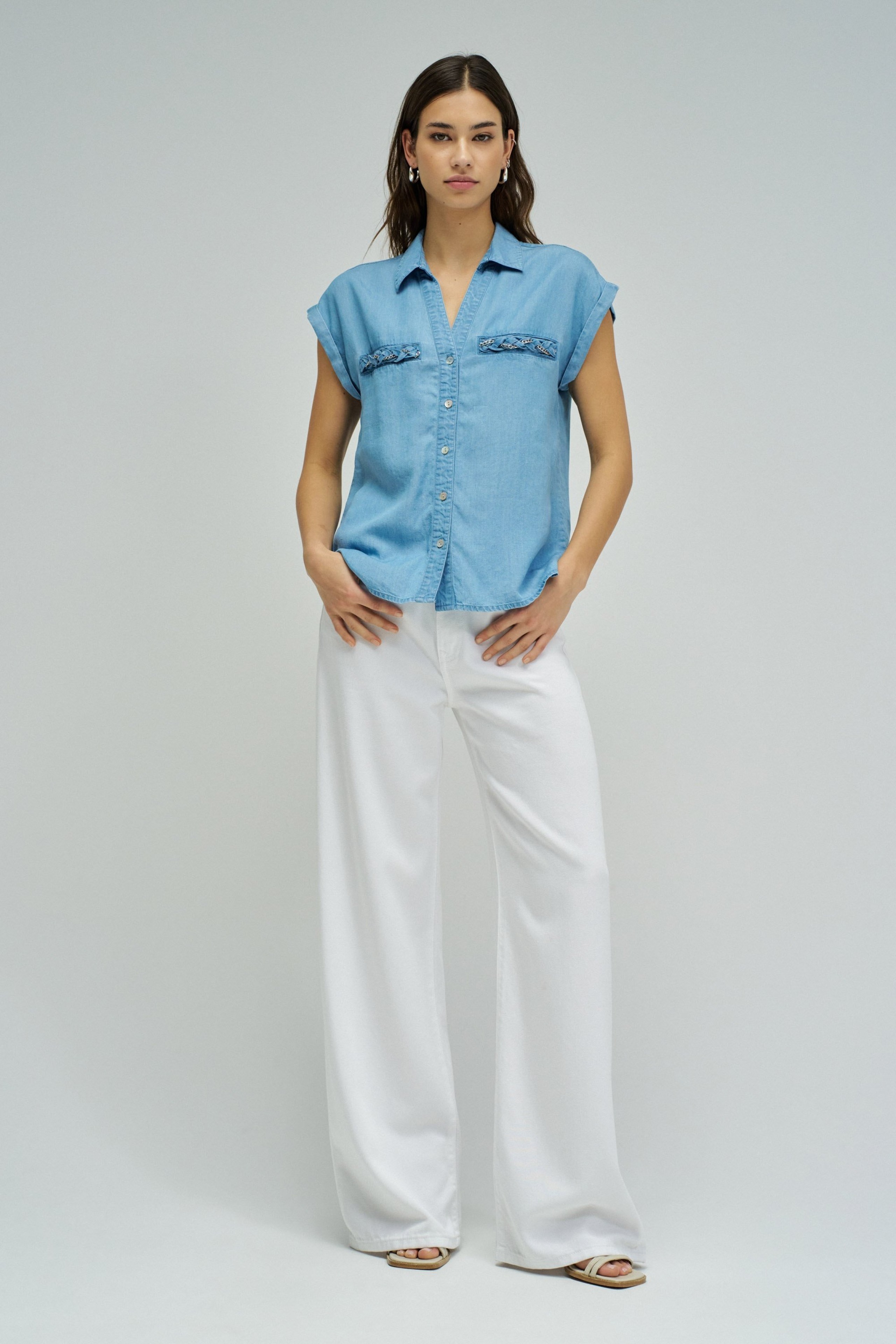 SHIRT IN LIGHTDENIM