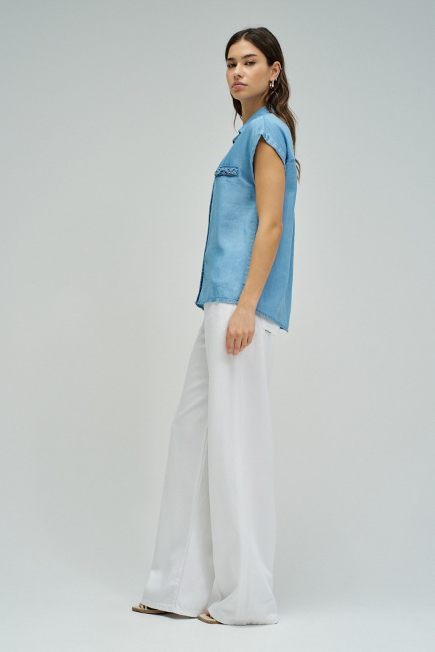 SHIRT IN LIGHTDENIM