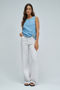 SHIRT WITH LINEN