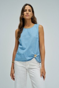 SHIRT WITH LINEN