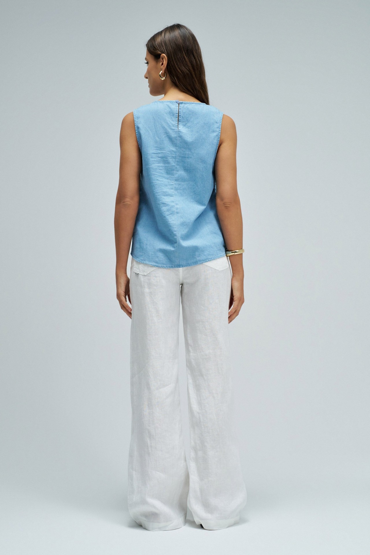 SHIRT WITH LINEN
