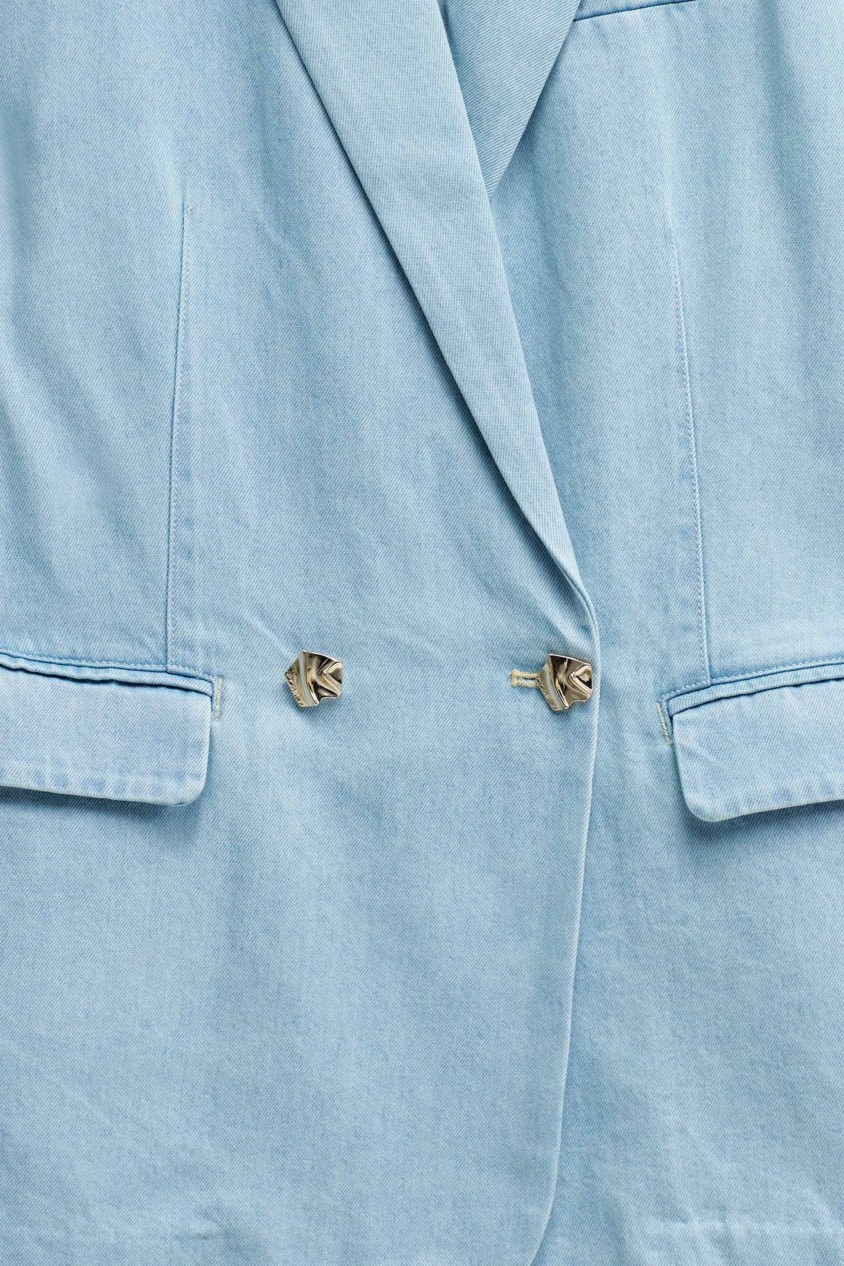 BLAZER EN LIGHTDENIM