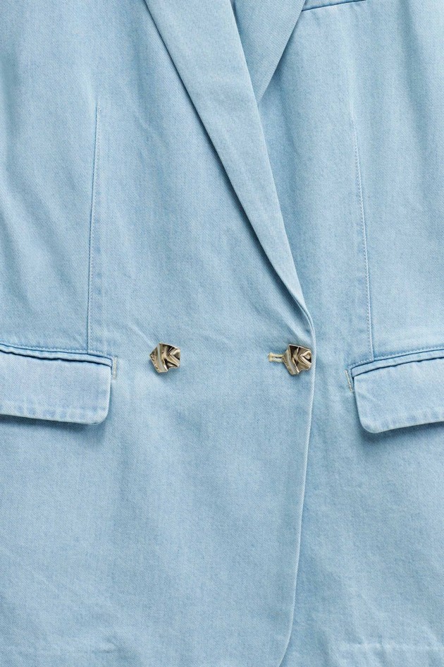 LIGHTDENIM BLAZER