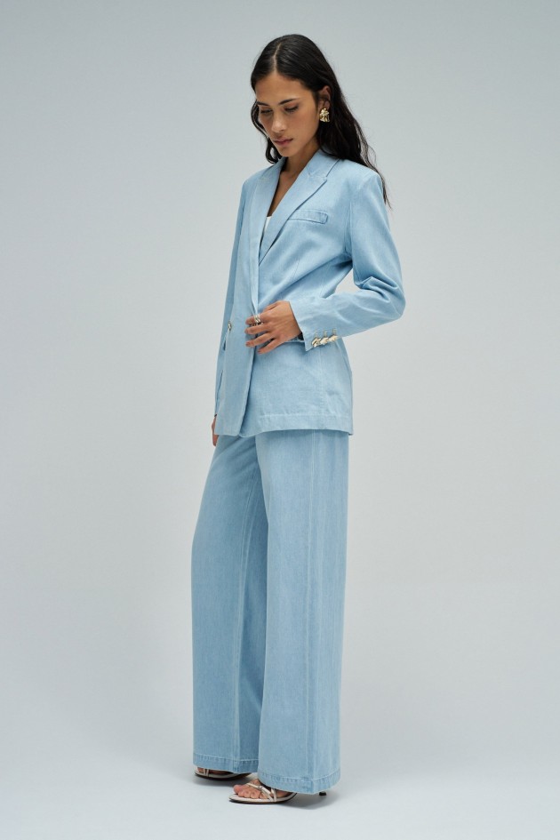 LIGHTDENIM BLAZER