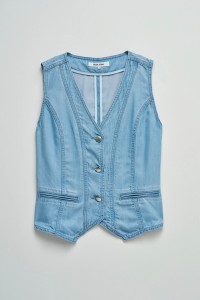 COLETE EM LIGHTDENIM