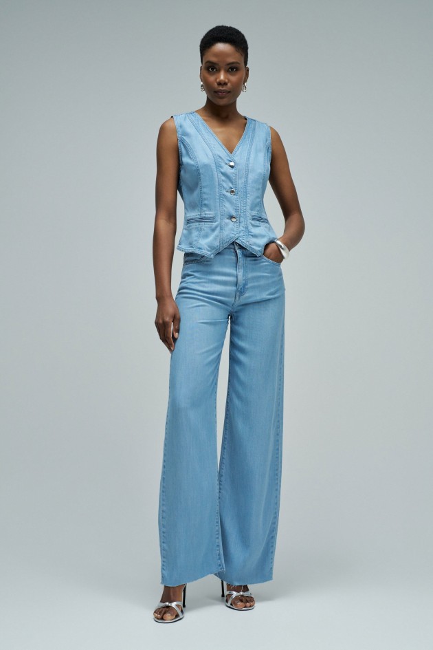 LIGHTDENIM VEST