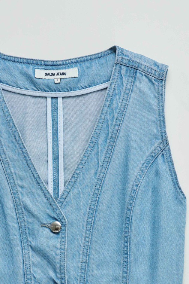 LIGHTDENIM VEST