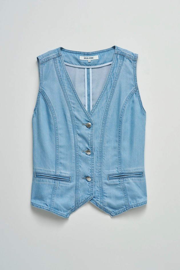 LIGHTDENIM VEST