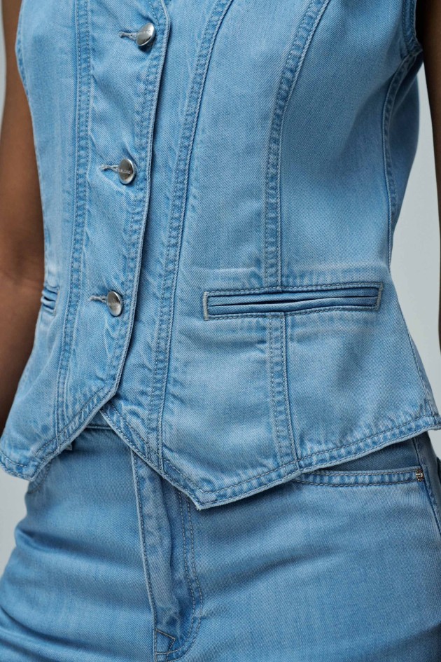 LIGHTDENIM VEST