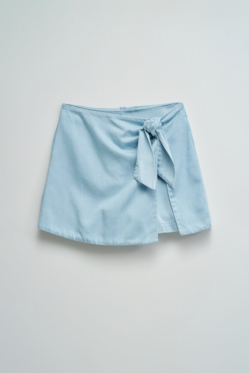 SKORT EN LIGHTDENIM