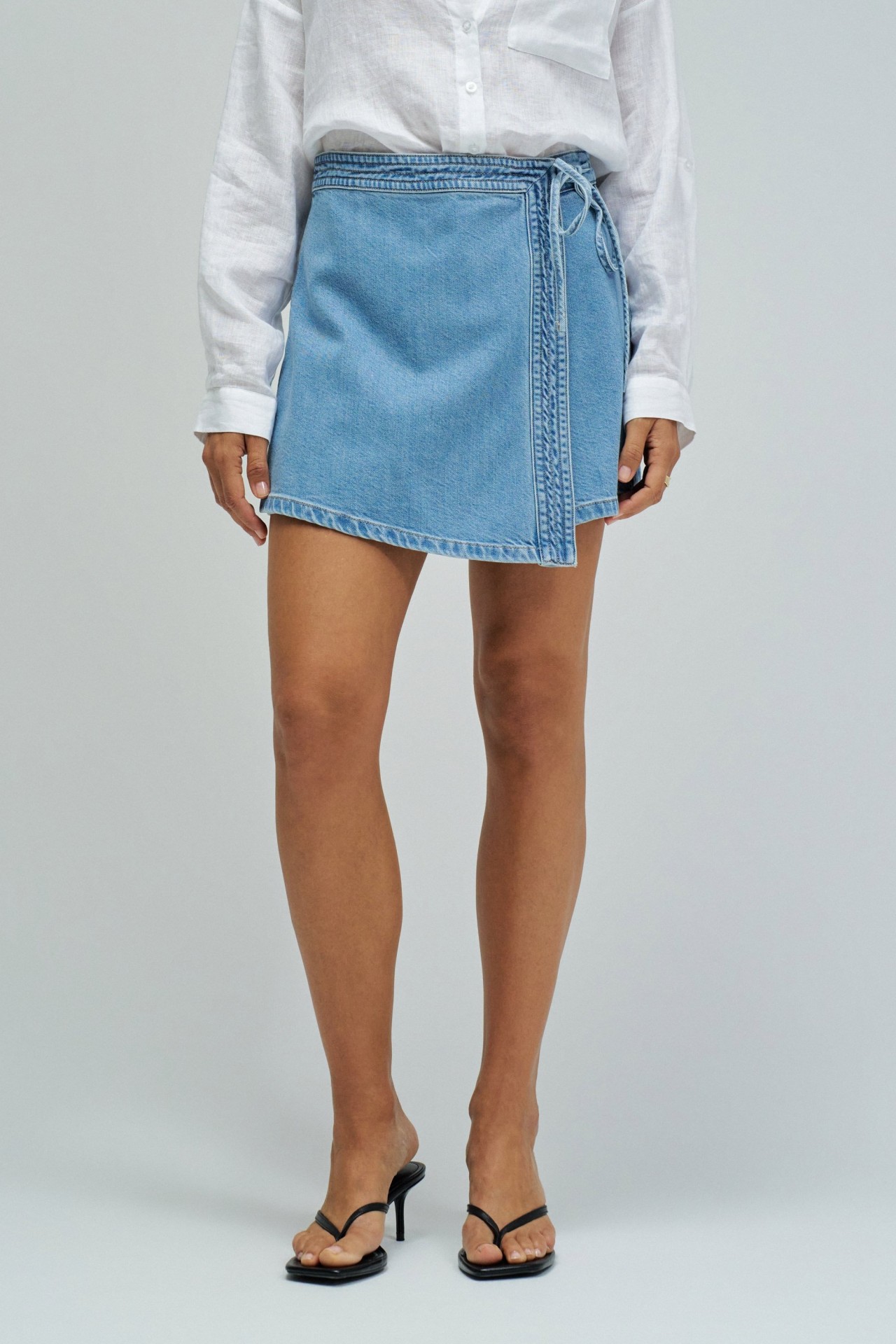 SKORT VAN LIGHTDENIM