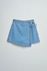 SKORT VAN LIGHTDENIM