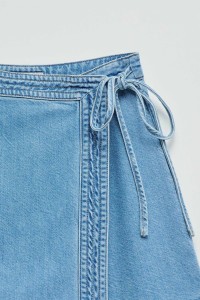 SKORT VAN LIGHTDENIM