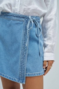 SKORT VAN LIGHTDENIM