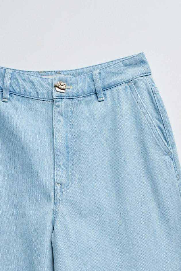 PANTALONS CHINO WIDE EN LIGHTDENIM