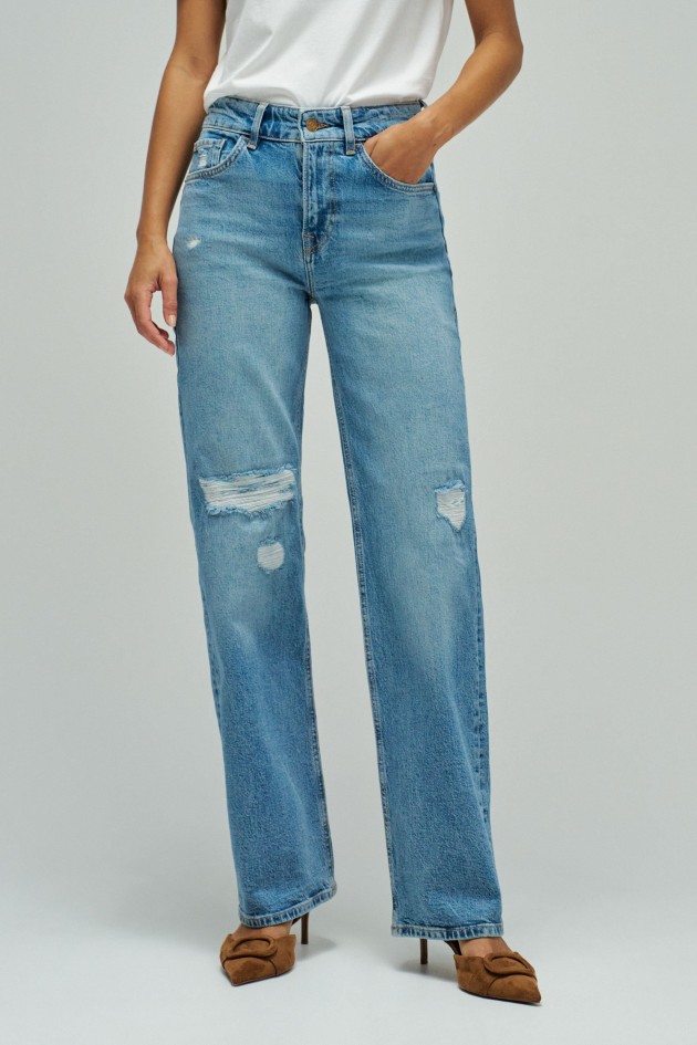 TRUE STRAIGHT JEANS