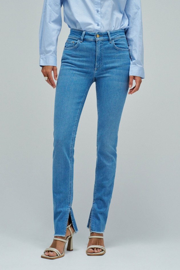 DESTINY PUSH UP SKINNY JEANS