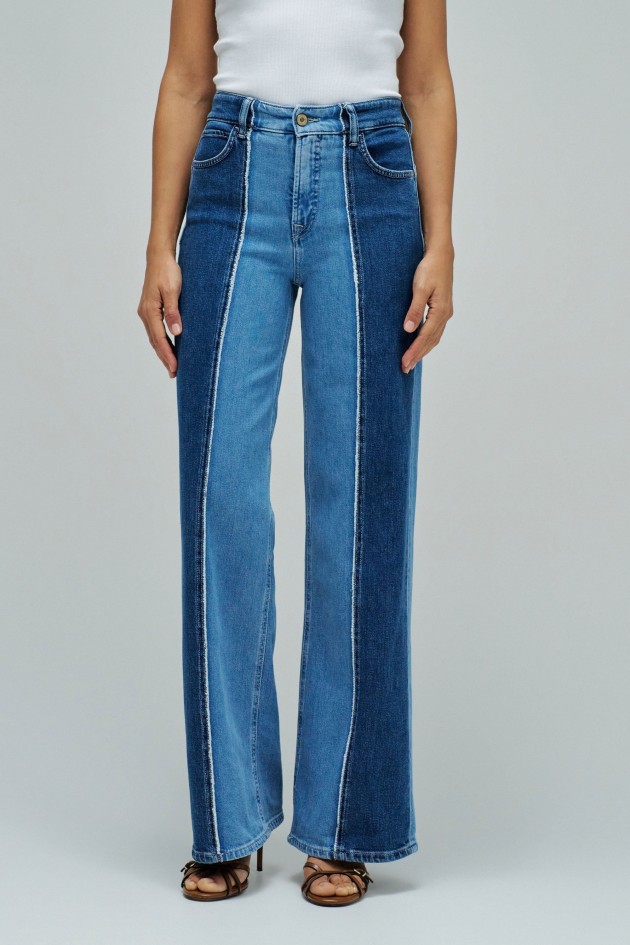 FAITH PUSH IN WIDE JEANS