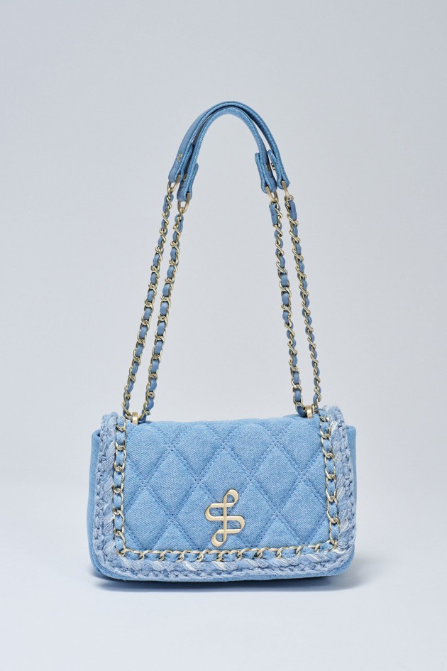 PADDED DENIM BAG