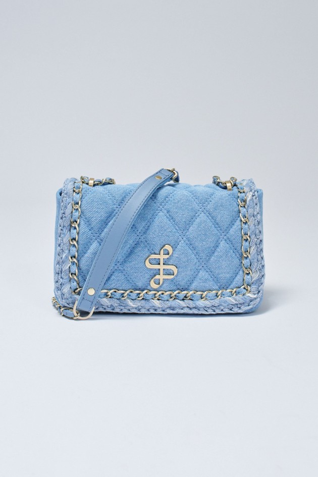 PADDED DENIM BAG