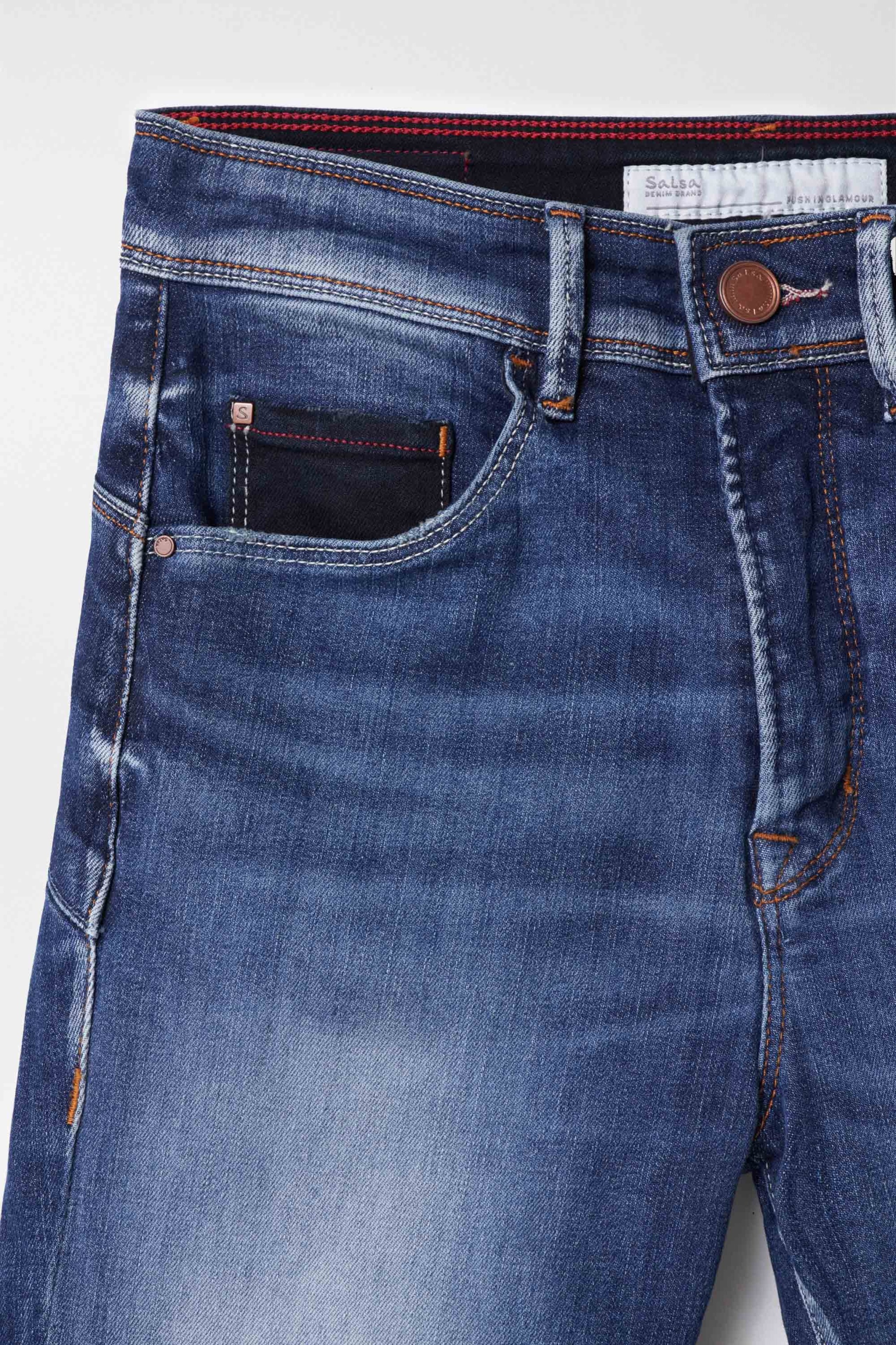 VAQUEROS FAITH PUSH IN CROPPED SKINNY