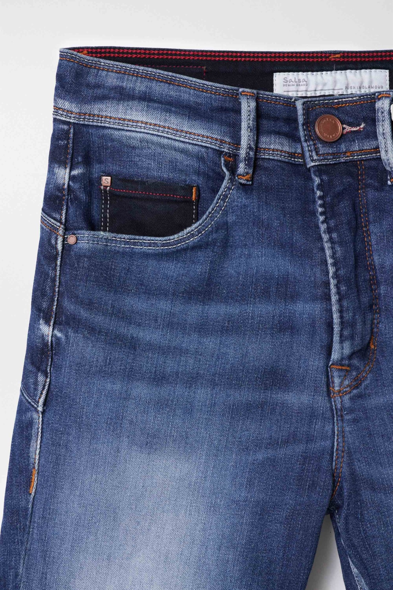 VAQUEROS FAITH PUSH IN CROPPED SKINNY