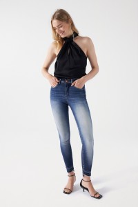 VAQUEROS FAITH PUSH IN CROPPED SKINNY VAQUEROS FAITH PUSH IN CROPPED SKINNY