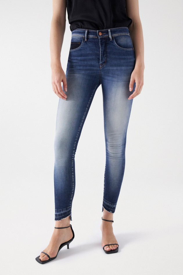 JEAN FAITH PUSH IN CROPPED SKINNY