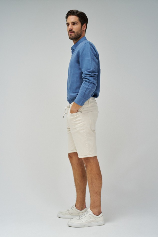 SHORT EN DENIM COLOR� S-ACTIV